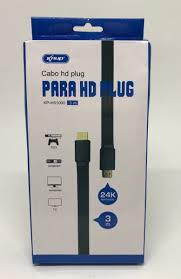  - Cabos  - preta - Central - unidade    Cod. CABO HDMI 3M KNUP KP-H51000-3M